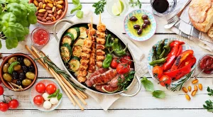 maistas prie šašlyko