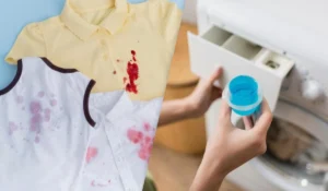 kraujo dėmų šalinimas