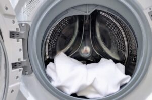maiselis skalbimo mašinoje