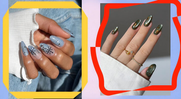 Nuo jaukių atspalvių iki mistinių blizgesių: žiemos manikiūras 2026 m.