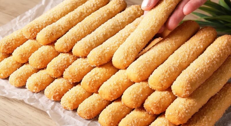 Самое вкусное печенье за 15 минут. "Лимонные палочки" - готовлю каждый день