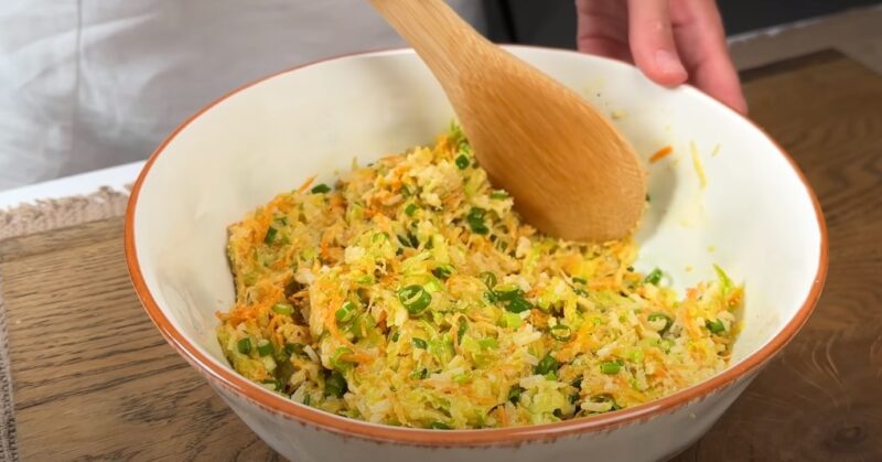 Кабачки с рисом вкуснее мяса. Хорошая замена мясным котлетам: здорово и невероятно вкусно