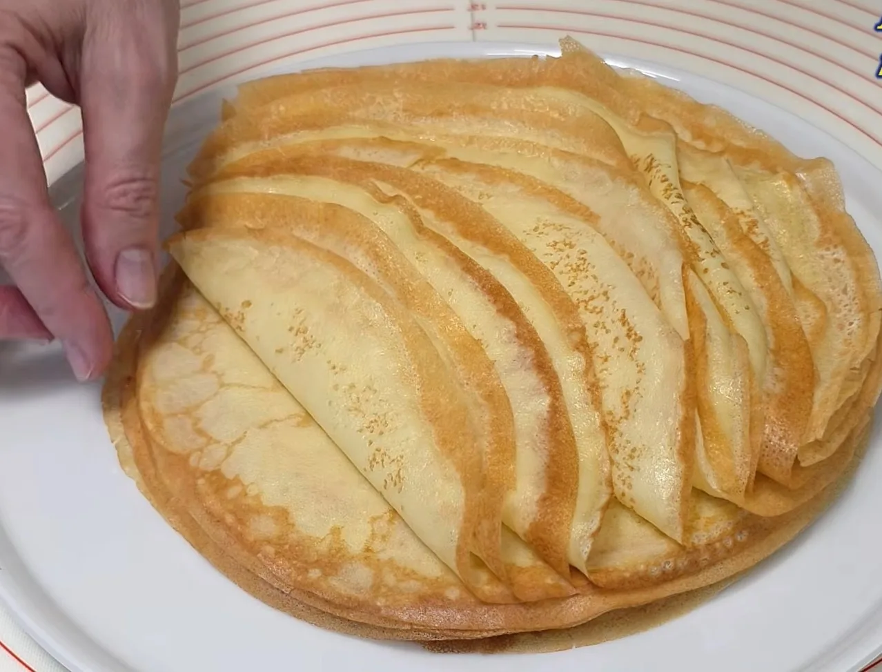 Стопка блинов